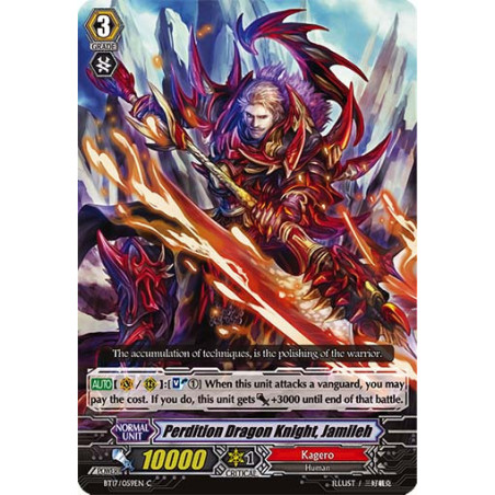Vanguard_TCG_card_BT17_059EN_C_Perdition_Dragon_Knight_Jamileh_Blazing_Perdition