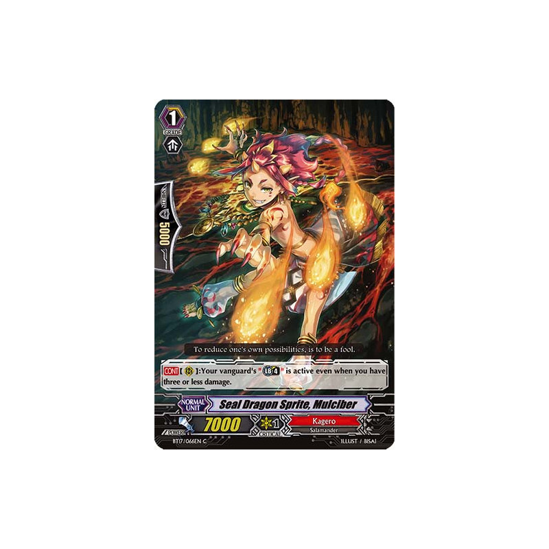 Vanguard_TCG_card_BT17_066EN_C_Seal_Dragon_Sprite_Mulciber_Blazing_Perdition