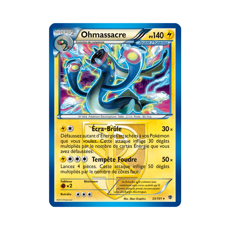 pokemon-tcg-33-105-ohmassacre-holo-rare-explosion-plasma-black-white-plb