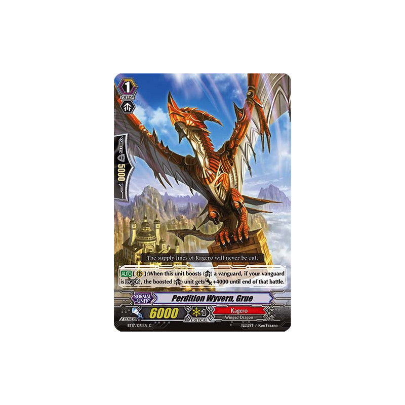 Vanguard_TCG_card_BT17_071EN_C_Perdition_Wyvern_Grue_Blazing_Perdition