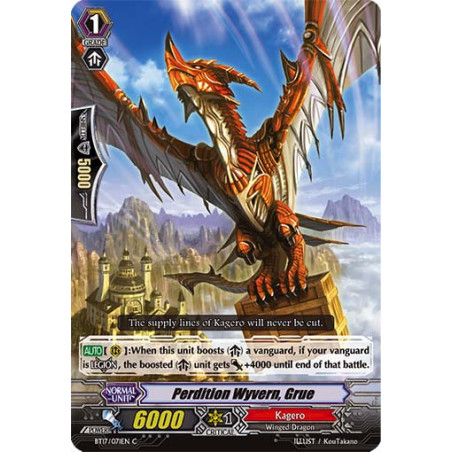 Vanguard_TCG_card_BT17_071EN_C_Perdition_Wyvern_Grue_Blazing_Perdition
