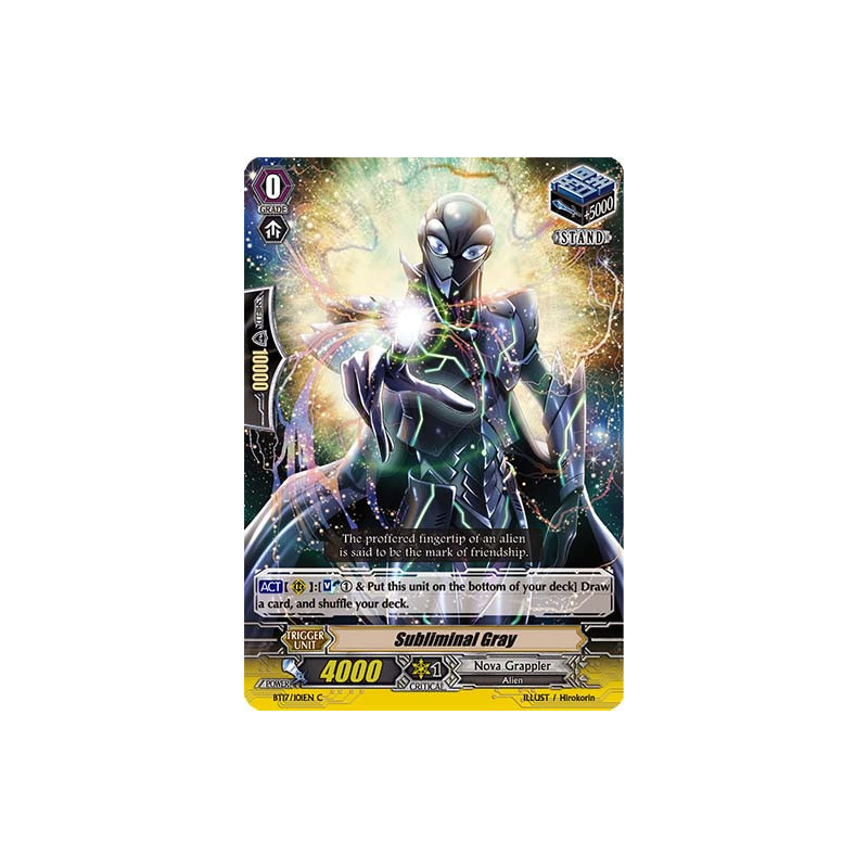 Vanguard_TCG_card_BT17_101EN_C_Subliminal_Gray_Blazing_Perdition
