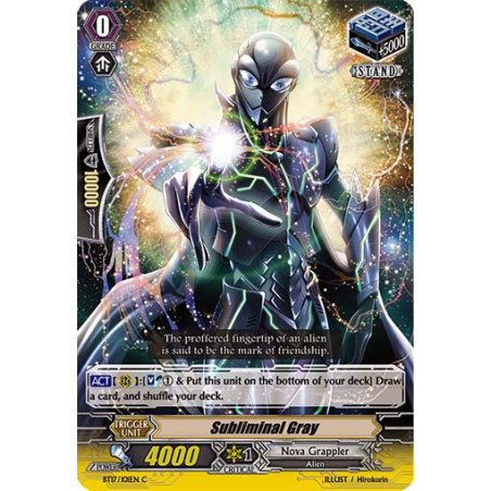 Vanguard_TCG_card_BT17_101EN_C_Subliminal_Gray_Blazing_Perdition