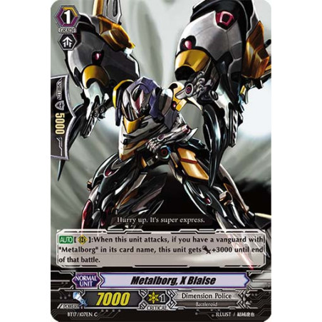 Vanguard_TCG_card_BT17_107EN_C_Metalborg_X_Blaise_Blazing_Perdition