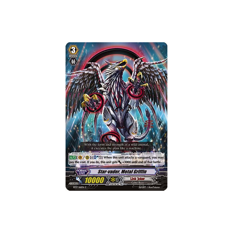 Vanguard_TCG_card_BT17_116EN_C_Star-vader_Metal_Griffin_Blazing_Perdition