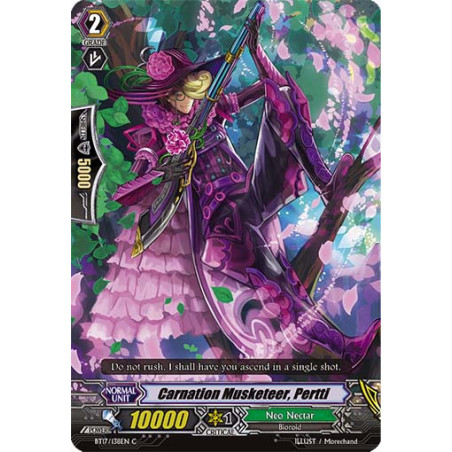 Vanguard_TCG_card_BT17_138EN_C_Carnation_Musketeer_Pertti_Blazing_Perdition