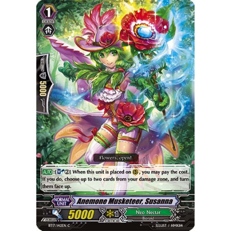 Vanguard_TCG_card_BT17_142EN_C_Anemone_Musketeer_Susanna_Blazing_Perdition