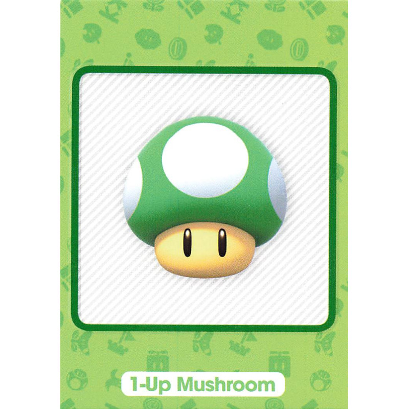 panini-tcg-128-1-up-mushroom-item-card-super-mario-trading-card