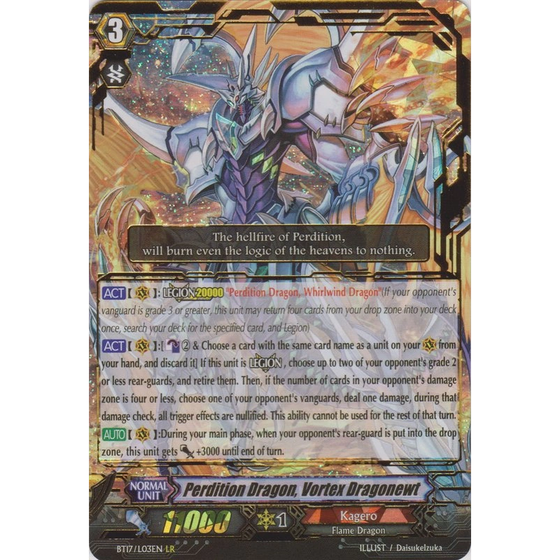 Vanguard_TCG_card_BT17_L03EN_LR_Perdition_Dragon_Vortex_Dragonewt_Blazing_Perdition