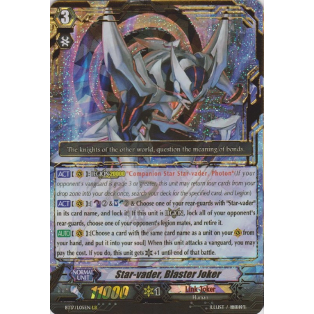 Vanguard_TCG_card_BT17_L05EN_LR_Star-vader_Blaster_Joker_Blazing_Perdition