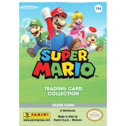 panini-tcg-164-luigi-silver-card-super-mario-trading-card