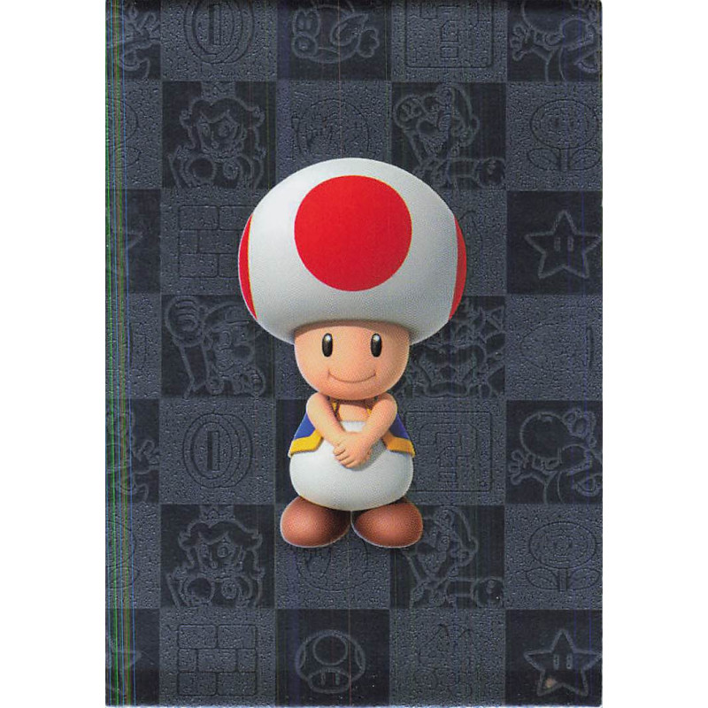 panini-tcg-166-toad-silver-card-super-mario-trading-card