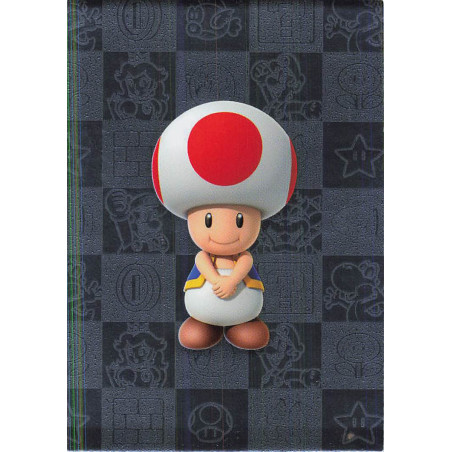 panini-tcg-166-toad-silver-card-super-mario-trading-card