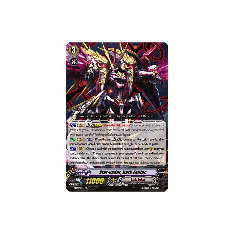 Vanguard_TCG_card_BT17_S11EN_SP_Star-vader_Dark_Zodiac_Blazing_Perdition