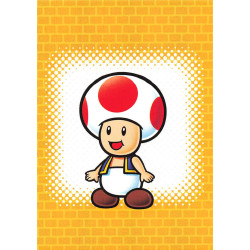 panini-tcg-220-toad-line-drawing-card-super-mario-trading-card