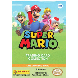 panini-tcg-223-rosalina-line-drawing-card-super-mario-trading-card