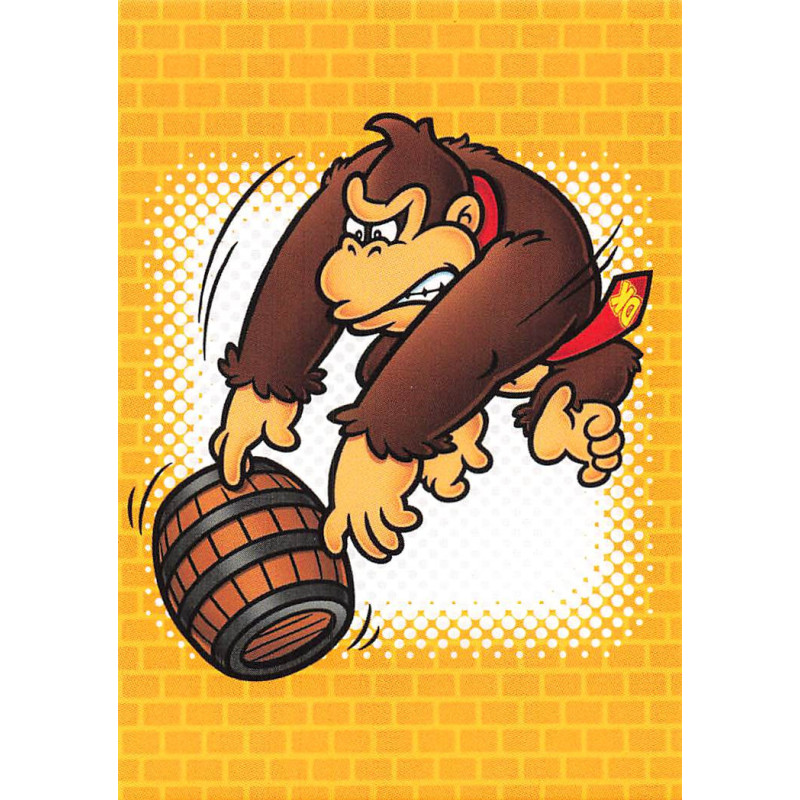 panini-tcg-224-donkey-kong-line-drawing-card-super-mario-trading-card