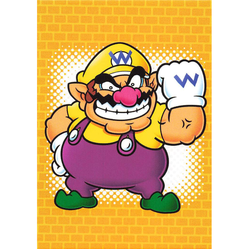 panini-tcg-227-wario-line-drawing-card-super-mario-trading-card
