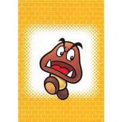 panini-tcg-229-goomba-line-drawing-card-super-mario-trading-card
