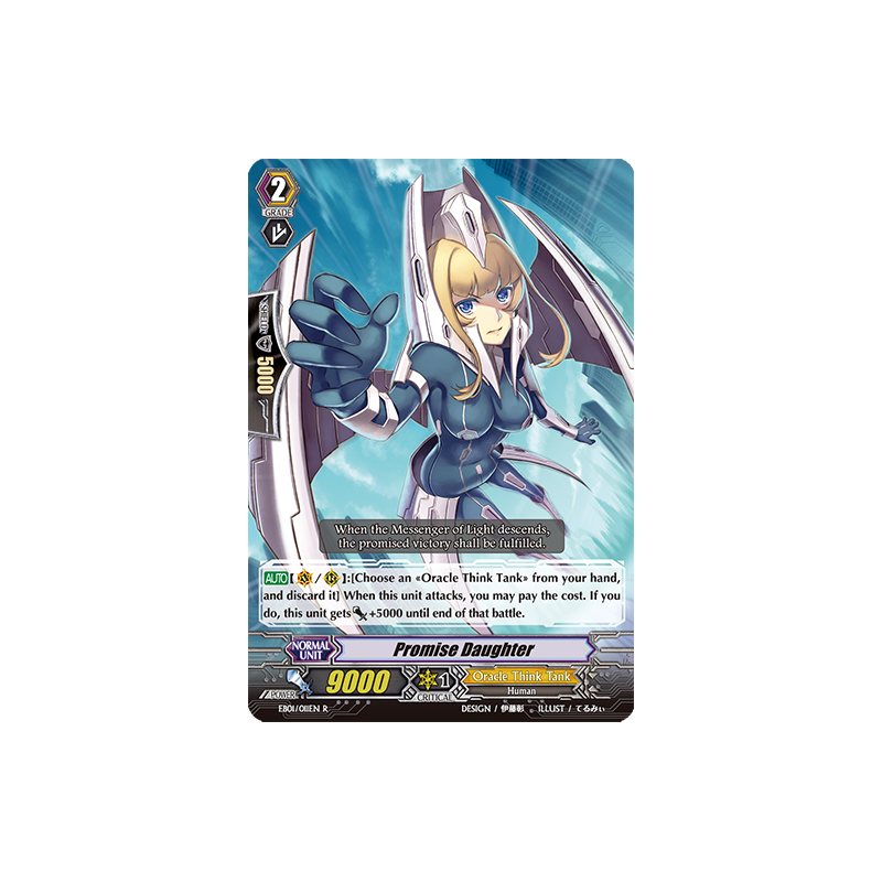 Vanguard_TCG_card_EB01_011EN_Promise_Daughter_Comic_Style_Vol._1_