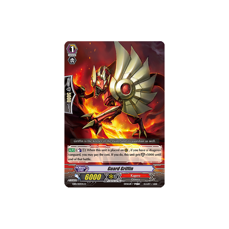 Vanguard_TCG_card_EB01_013EN_Guard_Griffin_Comic_Style_Vol._1_