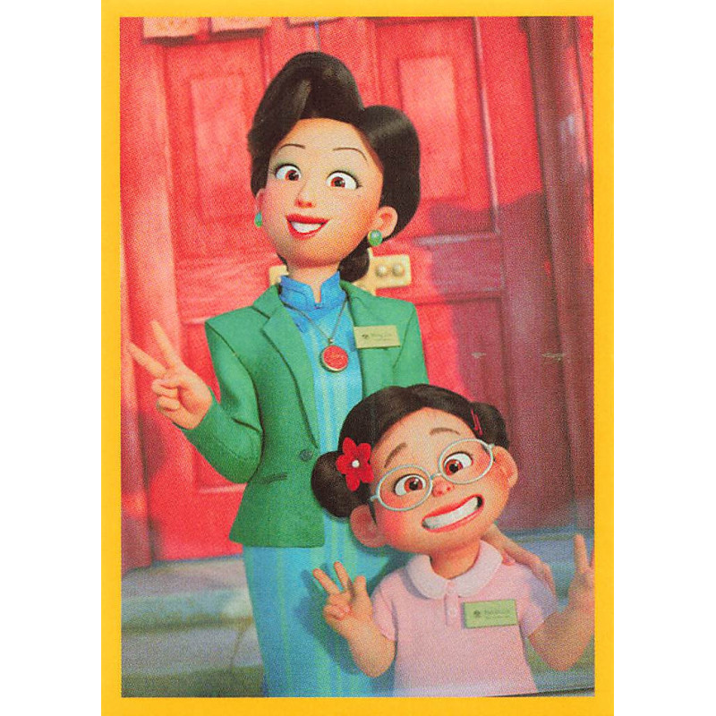 panini-tcg-3-alerte-rouge-turning-red-stickers-red-disney-pixar