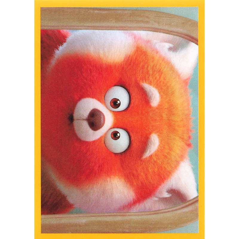 panini-tcg-27-alerte-rouge-turning-red-stickers-red-disney-pixar