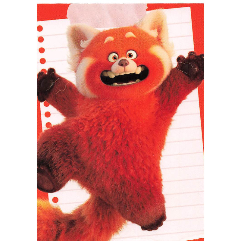 panini-tcg-c30-alerte-rouge-turning-red-trading-cards-red-disney-pixar