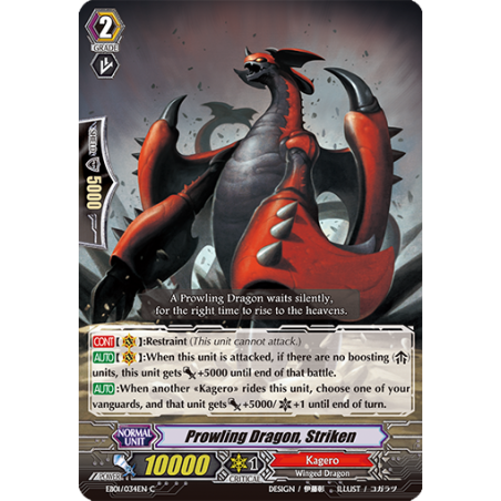 Vanguard_TCG_card_EB01_034EN_Prowling_Dragon_Striken_Comic_Style_Vol._1_