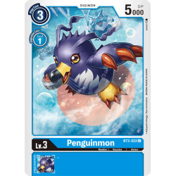 Digimon_TCG_BT3-022_Penguinmon_Common_Union_Impact_Card_Game