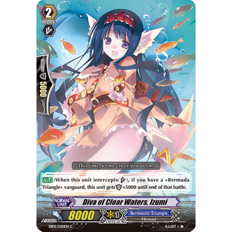 Vanguard_TCG_card_EB02_020EN_Diva_of_Clear_Waters_Izumi_Banquet_of_Divas_