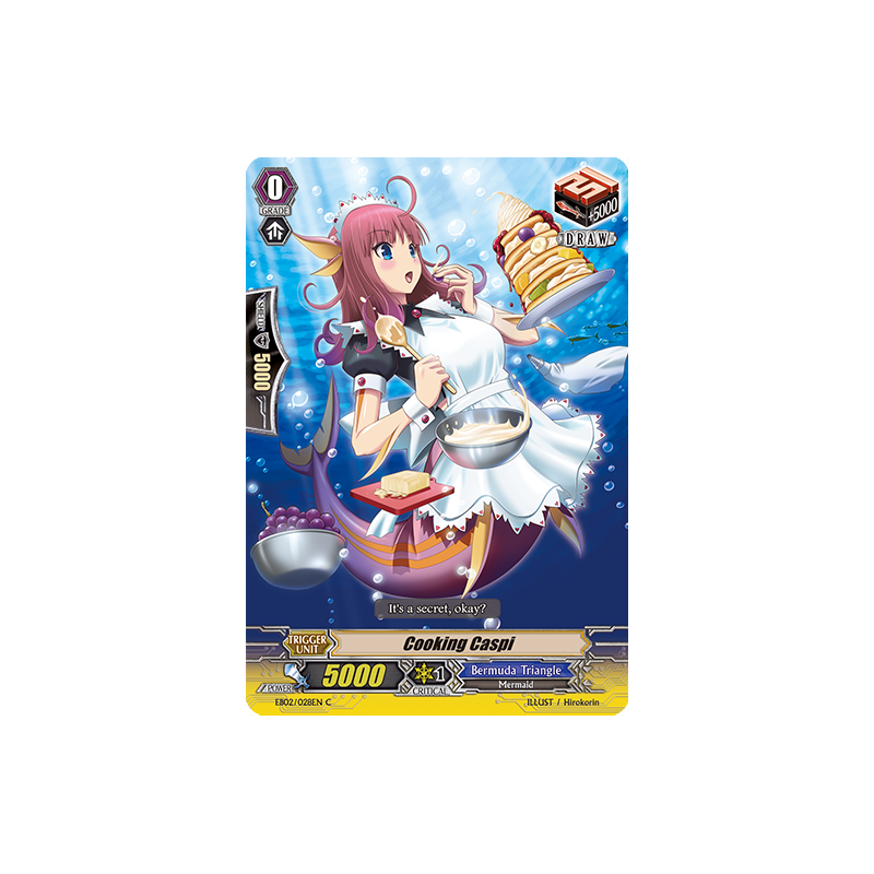 Vanguard_TCG_card_EB02_028EN_Cooking_Caspi_Banquet_of_Divas_