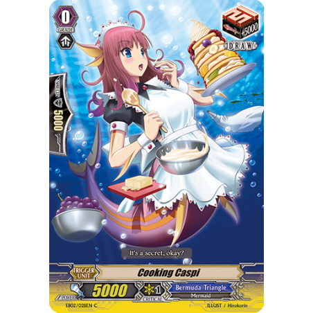 Vanguard_TCG_card_EB02_028EN_Cooking_Caspi_Banquet_of_Divas_