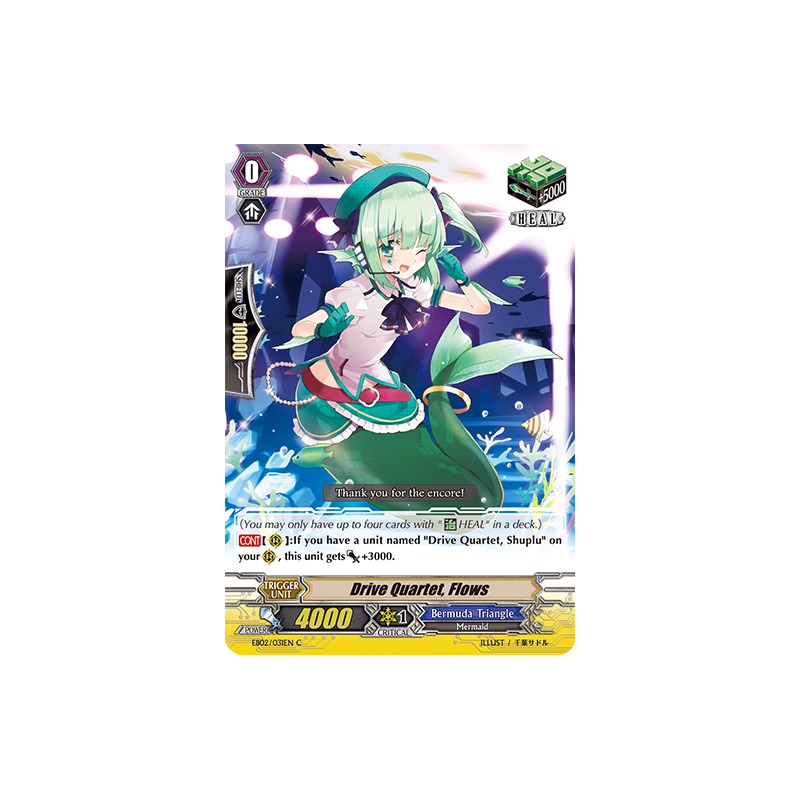 Vanguard_TCG_card_EB02_031EN_Drive_Quartet_Flows_Banquet_of_Divas_