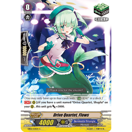 Vanguard_TCG_card_EB02_031EN_Drive_Quartet_Flows_Banquet_of_Divas_