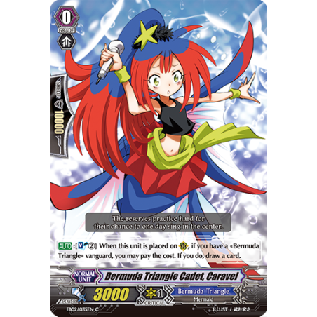 Vanguard_TCG_card_EB02_035EN_Bermuda_Triangle_Cadet_Caravel_Banquet_of_Divas_