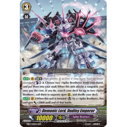 Vanguard_TCG_card_EB03_001EN_Demonic_Lord_Dudley_Emperor_Cavalry_of_Black_Steel_