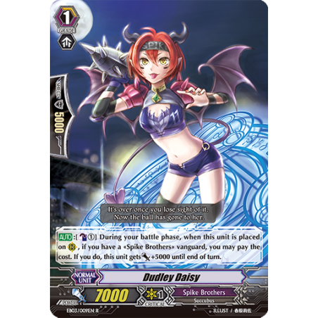 Vanguard_TCG_card_EB03_009EN_Dudley_Daisy_Cavalry_of_Black_Steel_