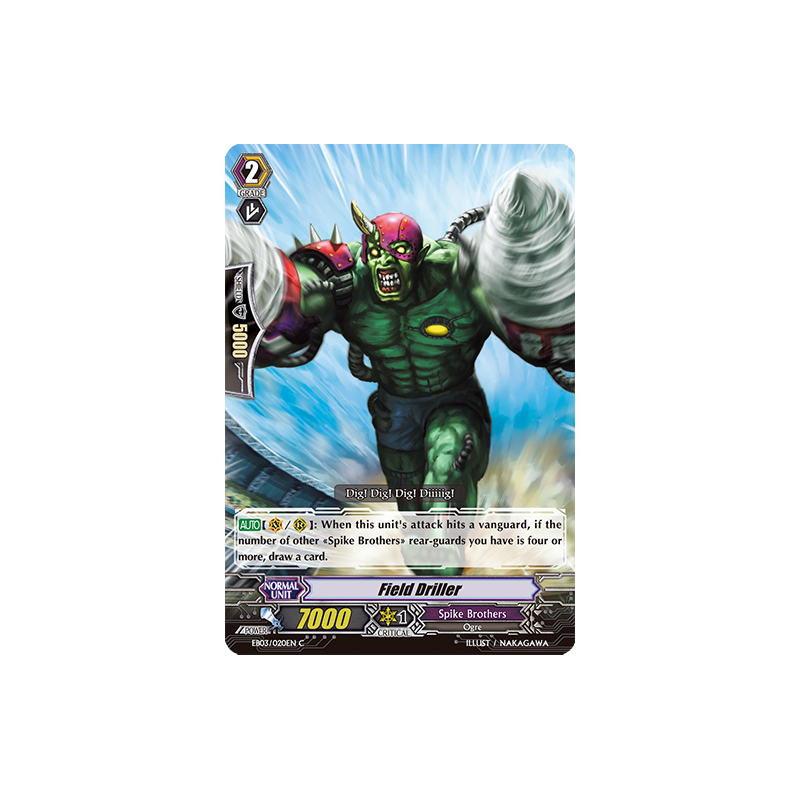 Vanguard_TCG_card_EB03_020EN_Field_Driller_Cavalry_of_Black_Steel_