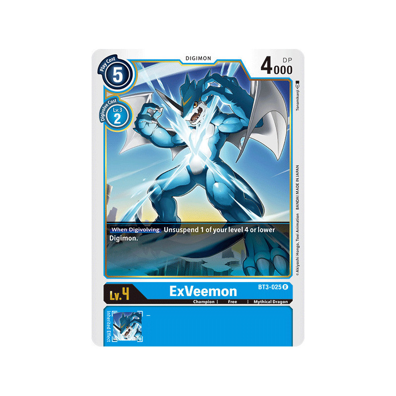 Digimon_TCG_BT3-025_ExVeemon_Rare_Union_Impact_Card_Game