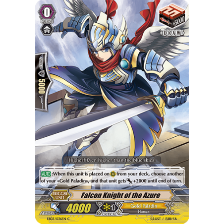 Vanguard_TCG_card_EB03_036EN_Falcon_Knight_of_the_Azure_Cavalry_of_Black_Steel_