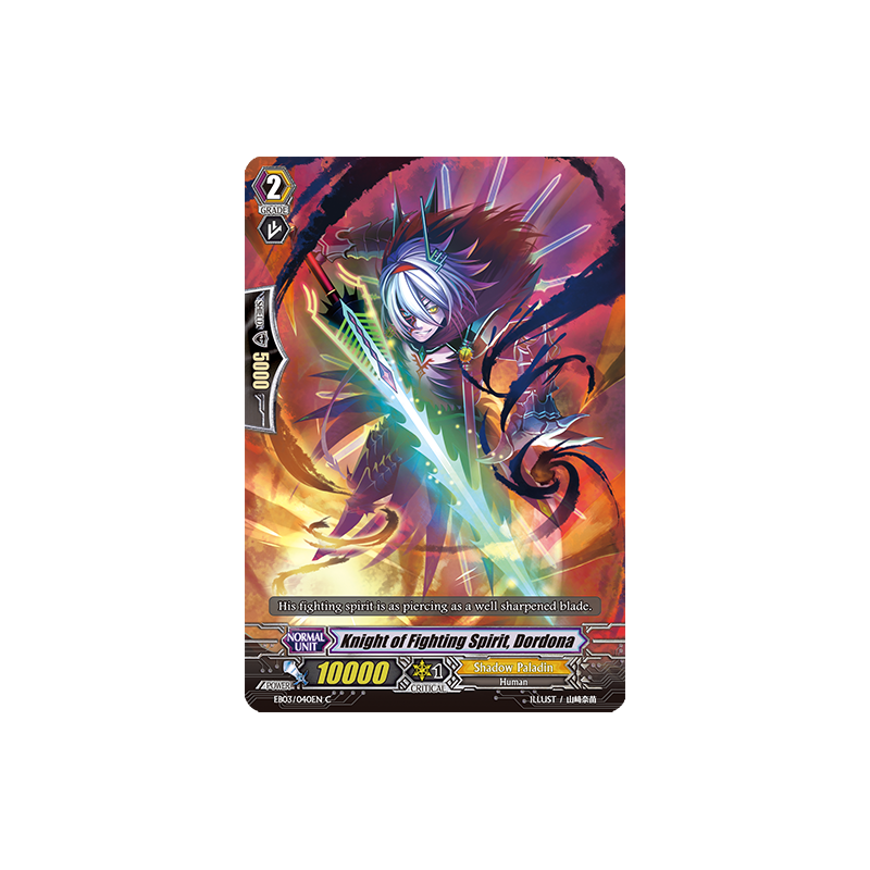 Vanguard_TCG_card_EB03_040EN_Knight_of_Fighting_Spirit_Dordona_Cavalry_of_Black_Steel_