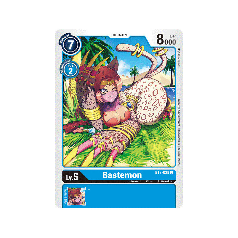 Digimon_TCG_BT3-028_Bastemon_Uncommon_Union_Impact_Card_Game