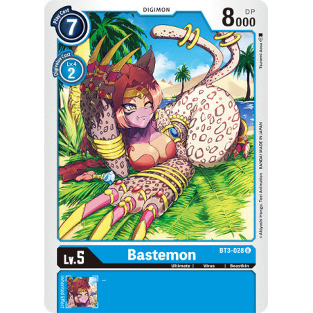Digimon_TCG_BT3-028_Bastemon_Uncommon_Union_Impact_Card_Game