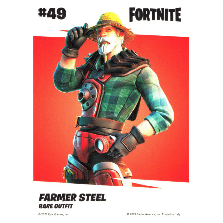 panini-tcg-carte-n-49-049-farmer-steel-rare-outfit-fornite-serie-3