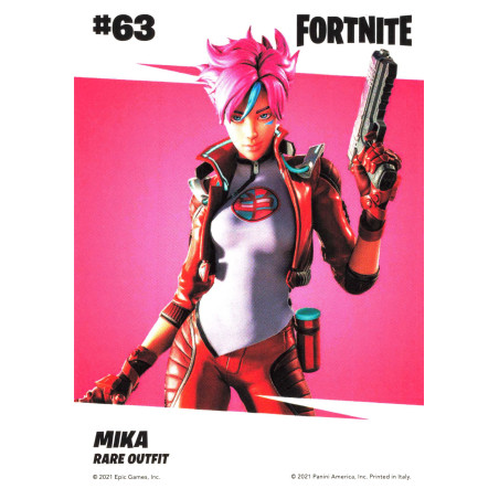 panini-tcg-carte-n-63-063-mika-rare-outfit-fornite-serie-3