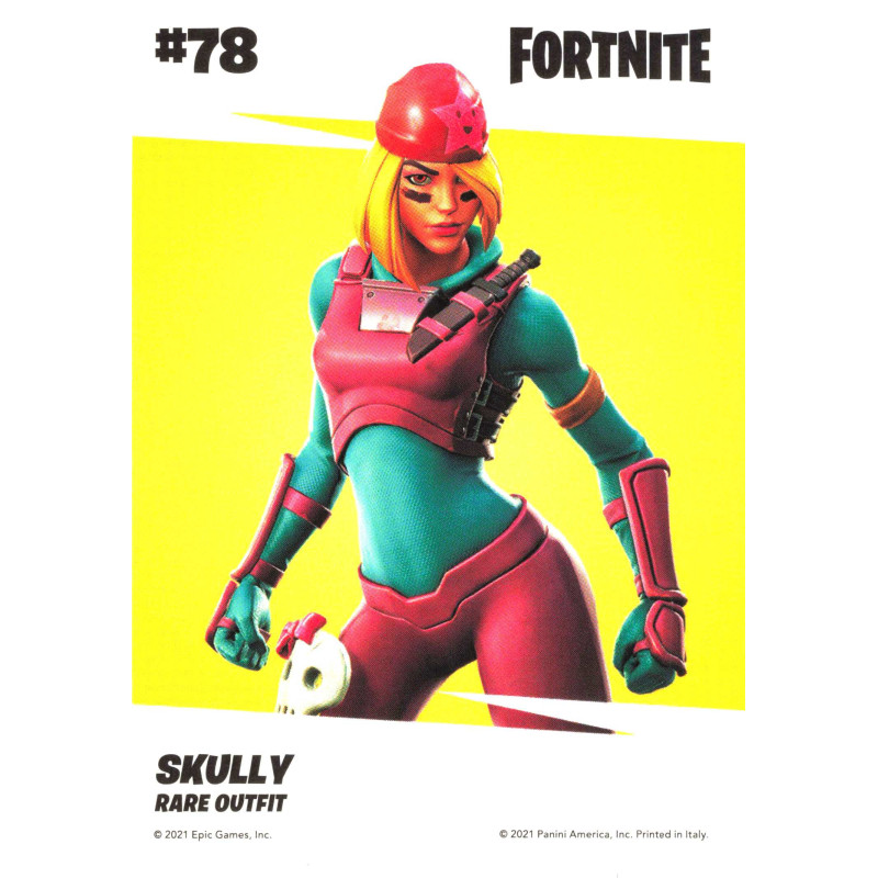 panini-tcg-carte-n-78-078-skully-rare-outfit-fornite-serie-3