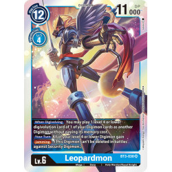 Digimon_TCG_BT3-030_Leopardmon_Super_Rare_Union_Impact_Card_Game