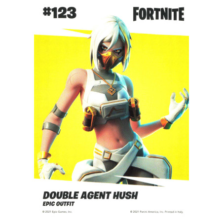 panini-tcg-carte-n-123-123-double-agent-hush-epic-outfit-fornite-serie-3