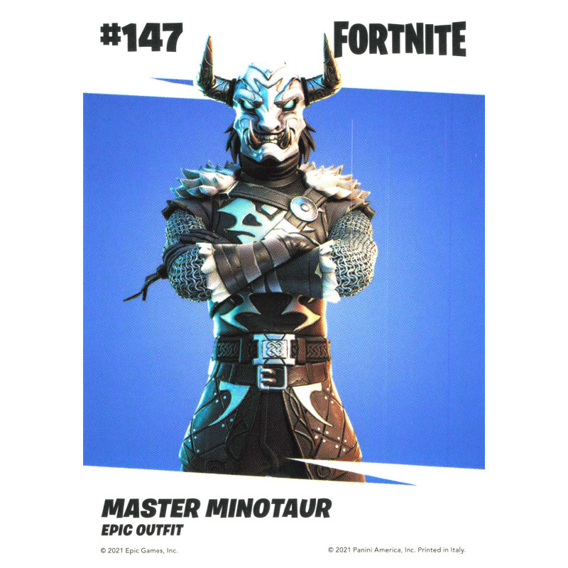 panini-tcg-carte-n-147-147-master-minotaur-epic-outfit-fornite-serie-3